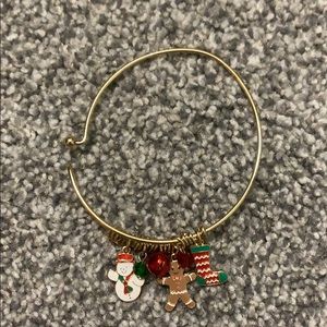 christmas themed bracelet